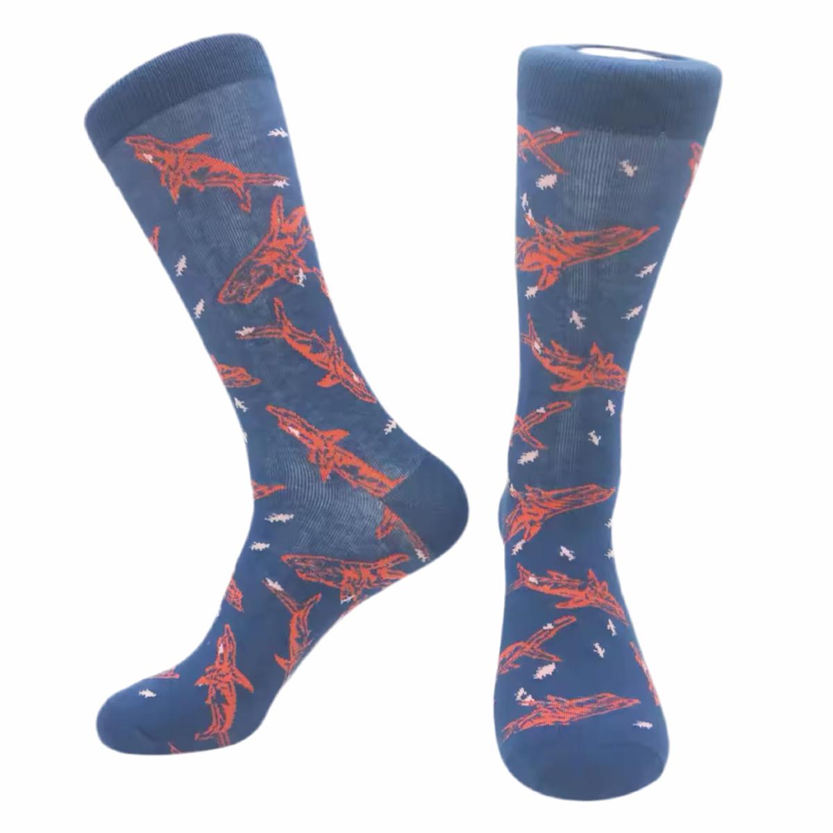 Chaussettes Requins Rouges