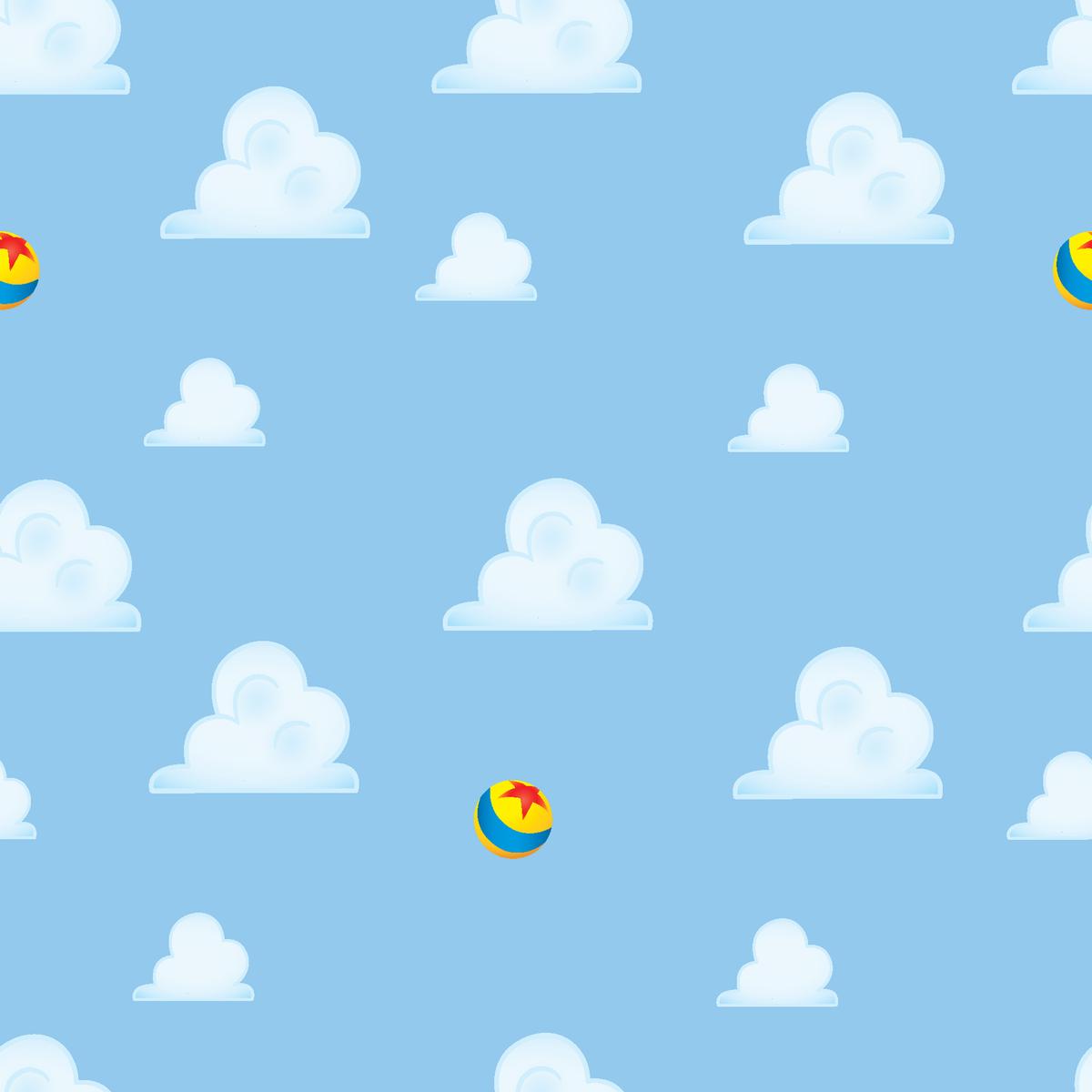Disney and Pixar's Cloud Ball Fabric