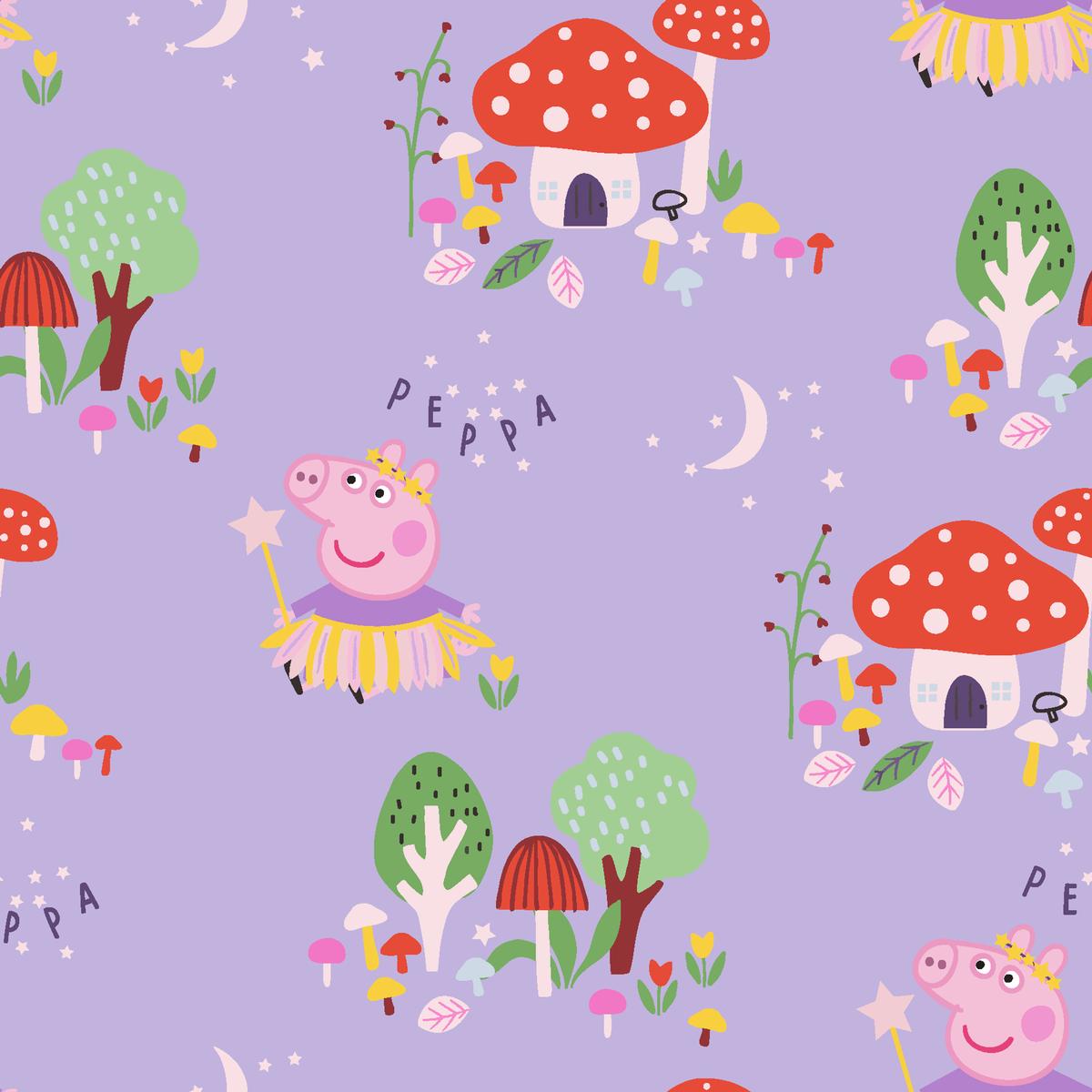 Hasbro Peppa Pig Fairy Mushroom Fantasy Fabric