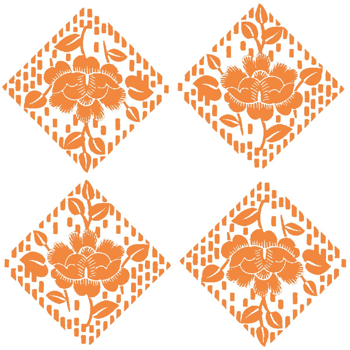 Lyon on Marigold Fabric