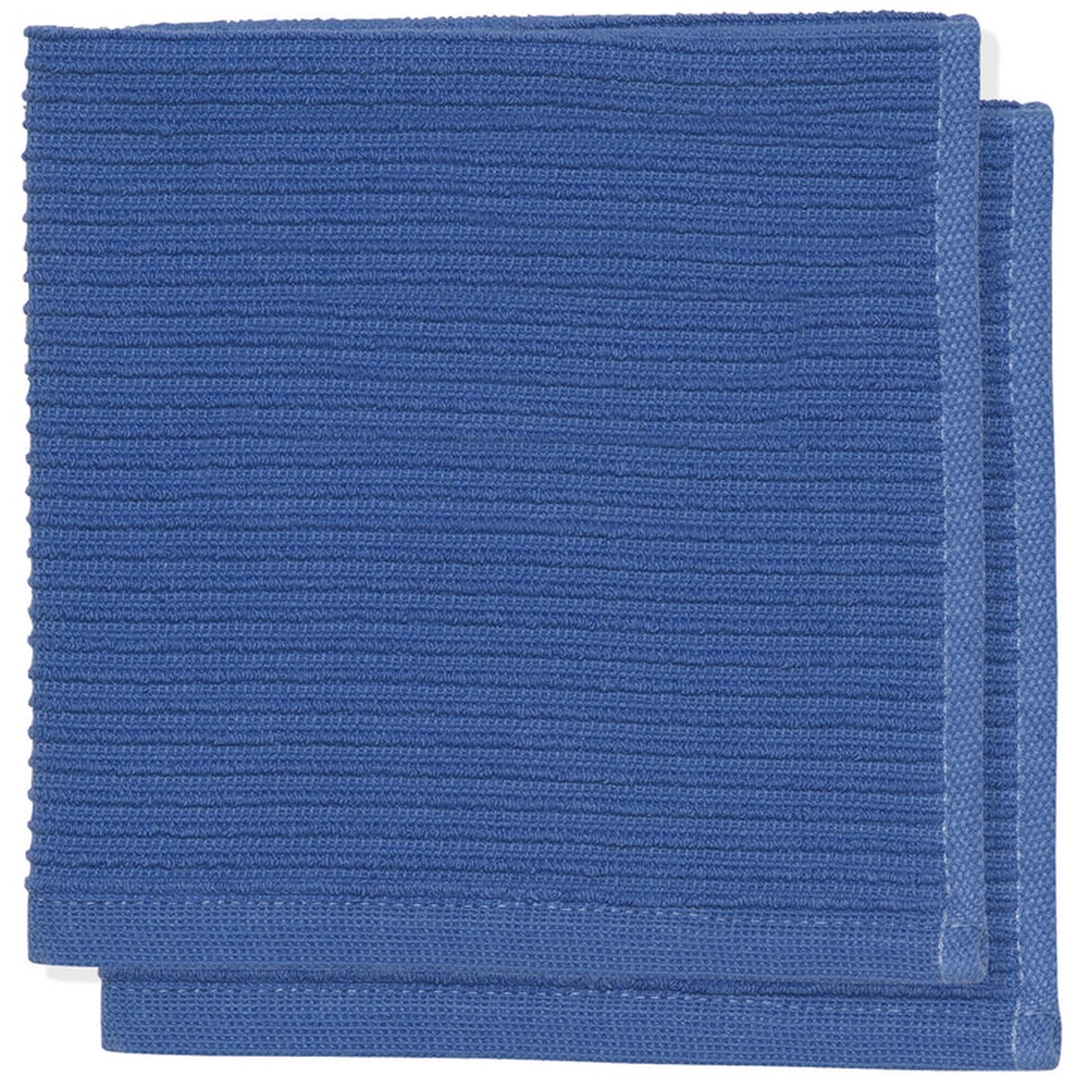 S/2 Royal Blue Ripple Dishcloth