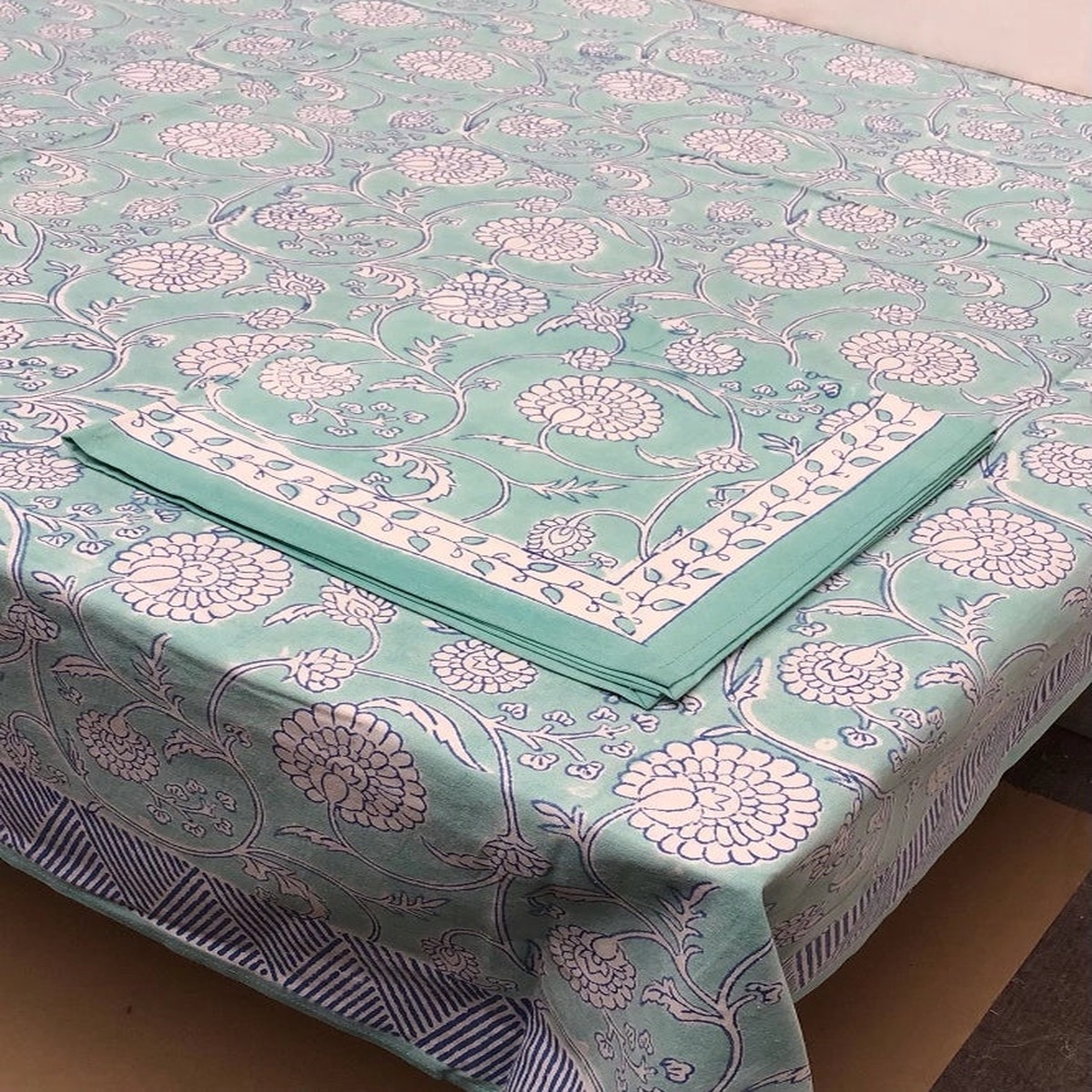 Tablecloth 60x60 Burg Aqua