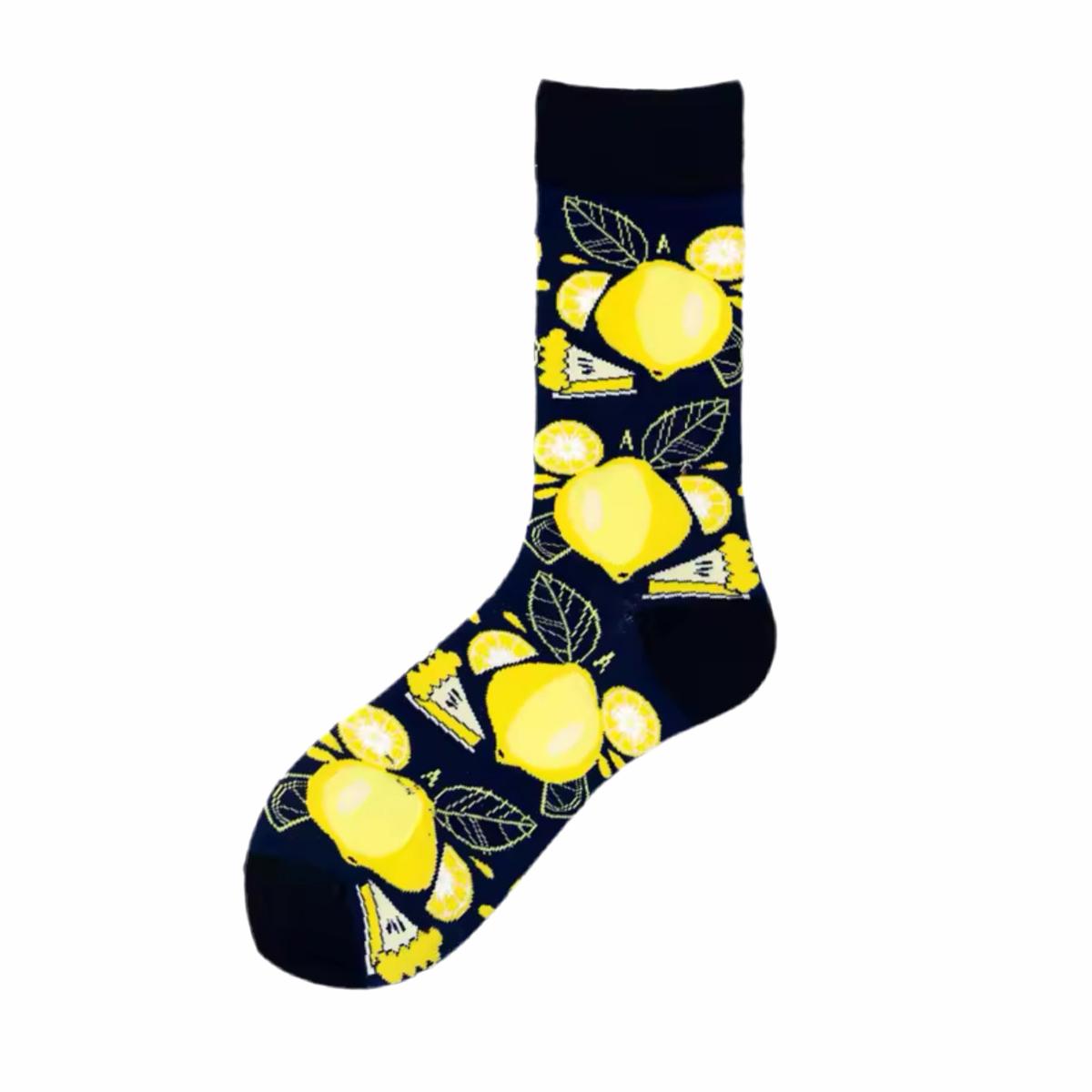 Chaussettes Citrons et Tarte Citron