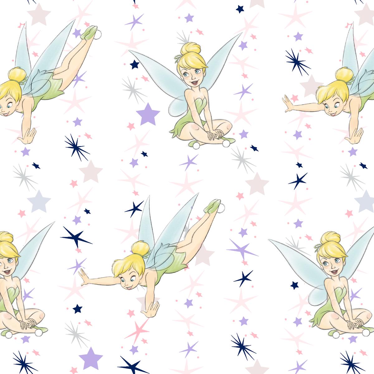 Disney Tinker Bell Shining Star Fabric