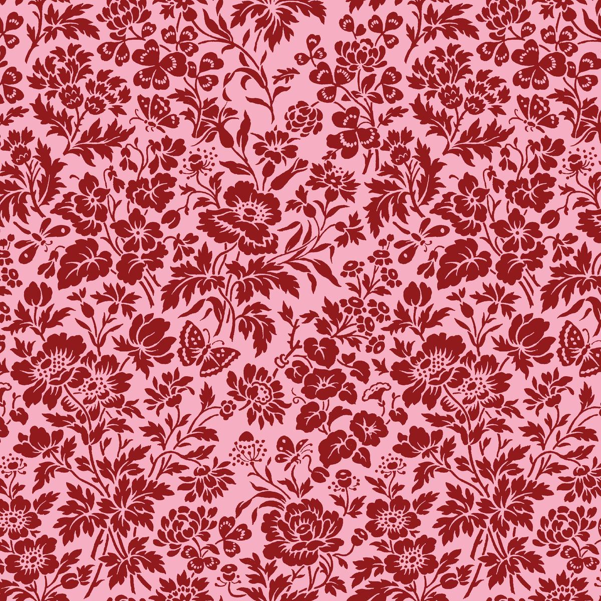 Flowering Love in Blush Fabric