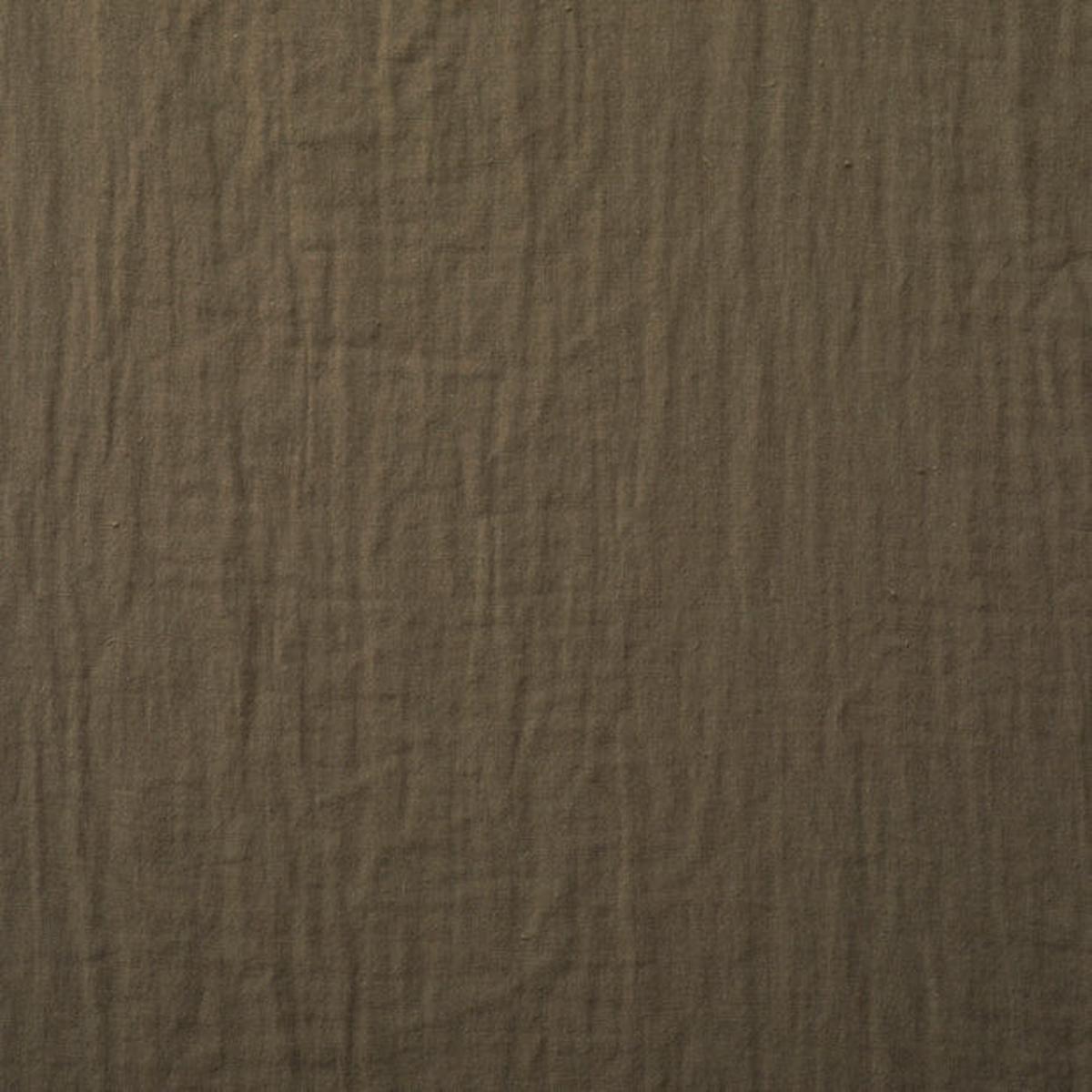 Nuno to Mono 100% Cotton Triple-Washed Double Gauze - Brown YKA-500-1