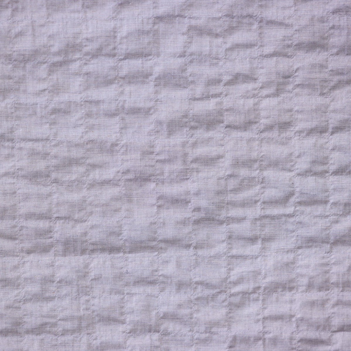 Banshu-ori Textured Cotton Linen Fabric - Grey
