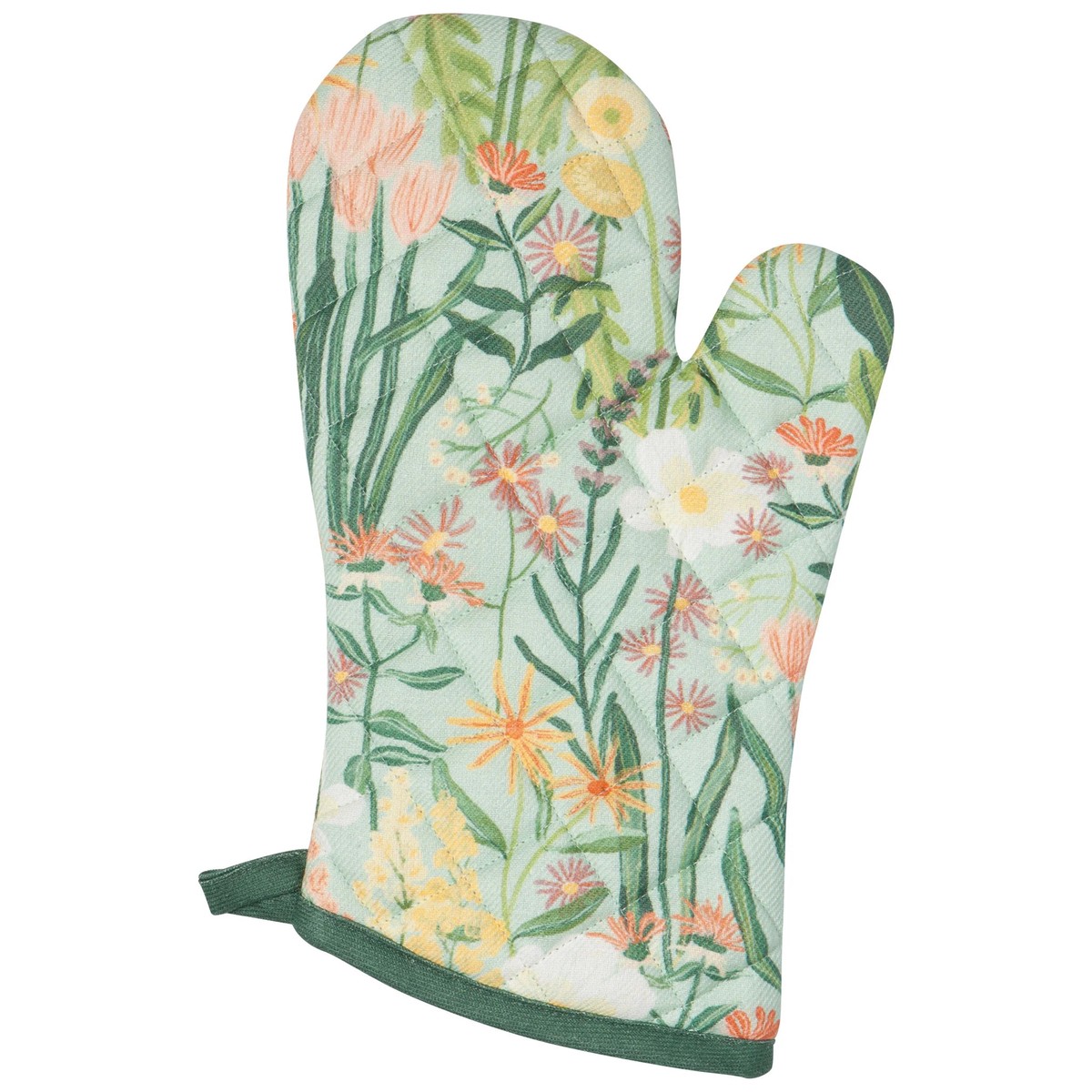 Bees & Bloom Oven Mitt