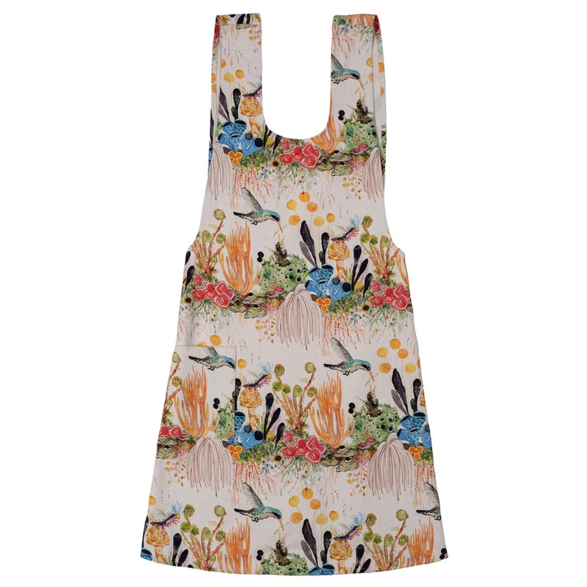 Lichen Jungle Pinafore Apron