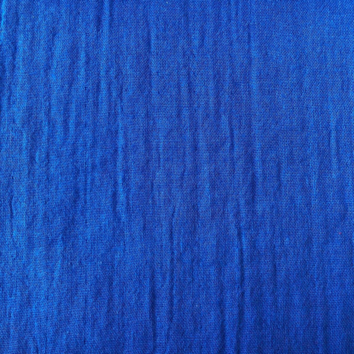 Nuno to Mono 100% Cotton Triple-Washed Double Gauze - Blue YKA-500-1
