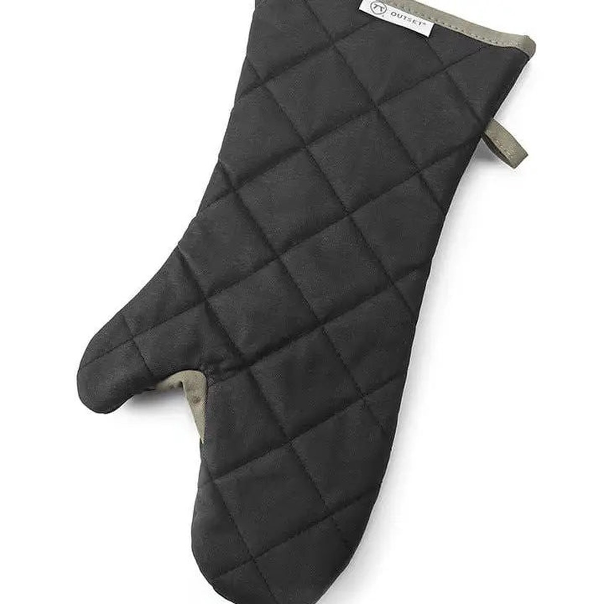 OS 17" Black Grill Mitt Cotton