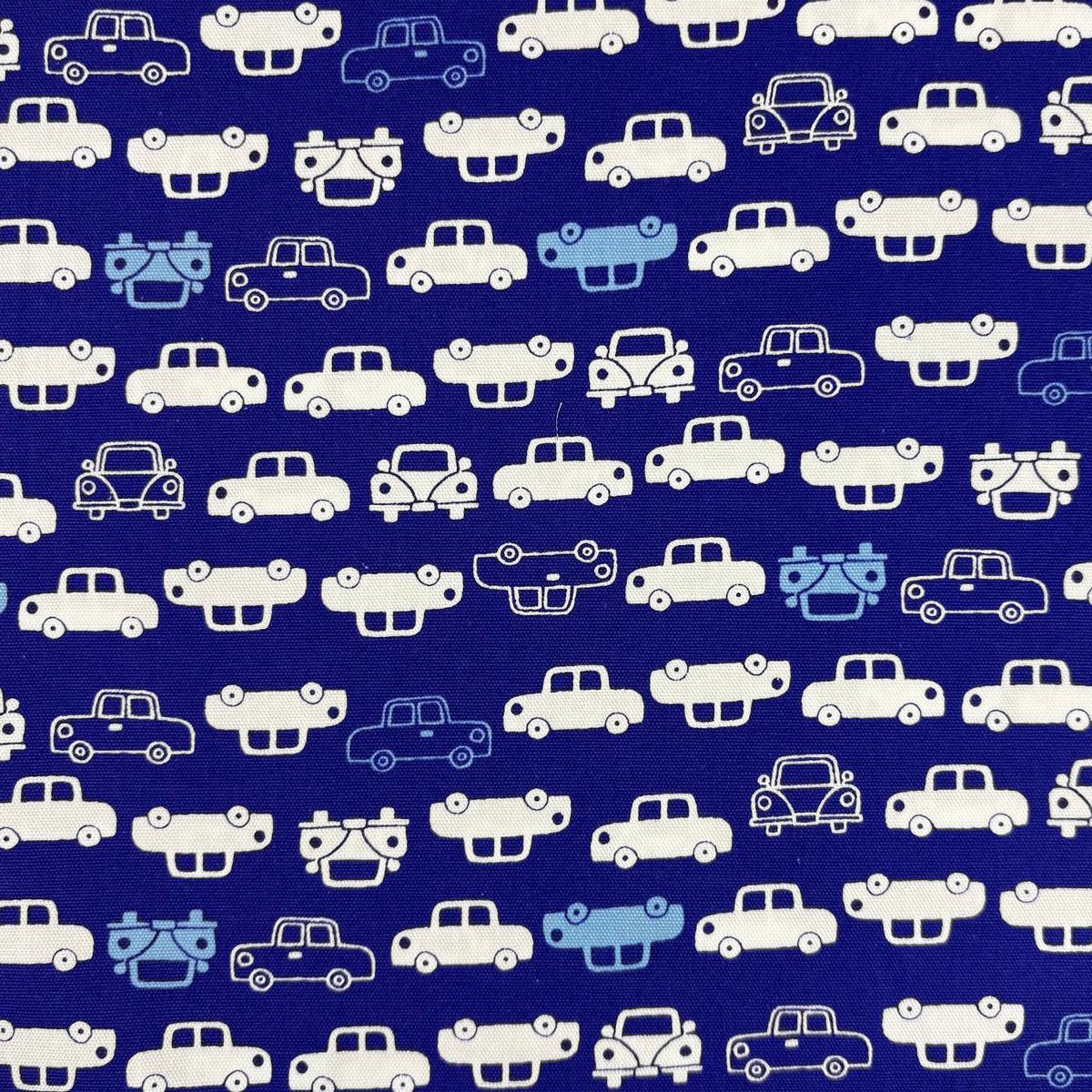 Simply Palette Car Prints Cotton Oxford - Blue YPA-69010-3