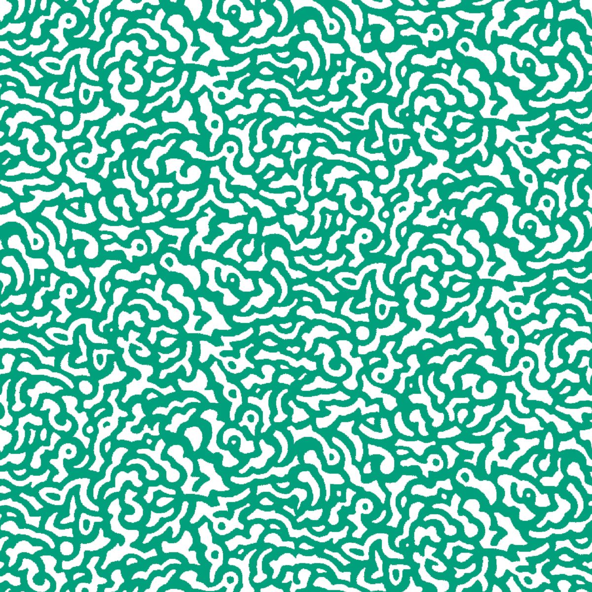 Squiggle Theory, Green Fabric