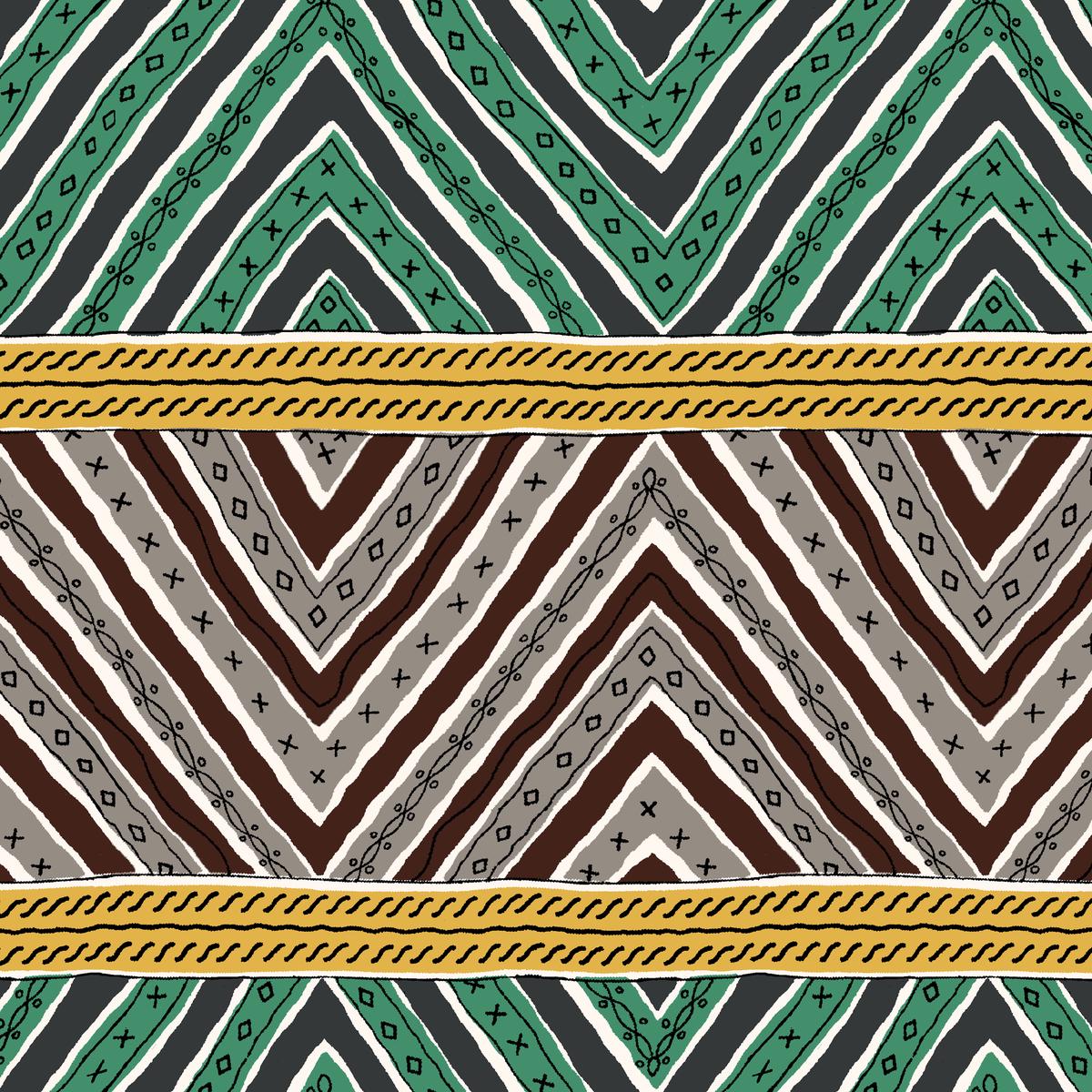 The Love Quilt Project Basotho Diamonds Fabric