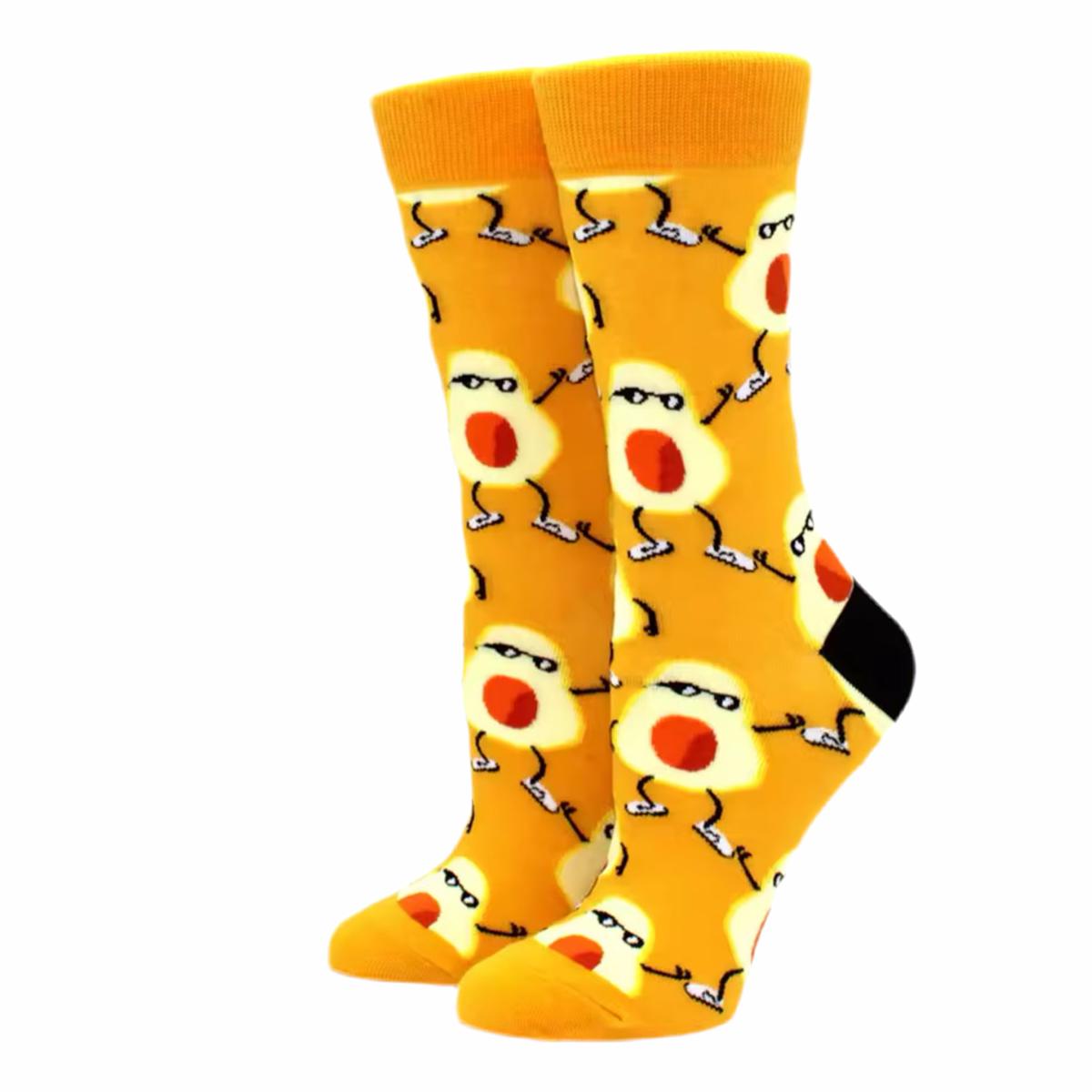 Chaussettes Funky Avocat