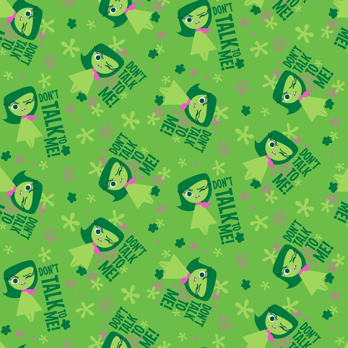 Disney and Pixar's Inside Out Disgust Fabric