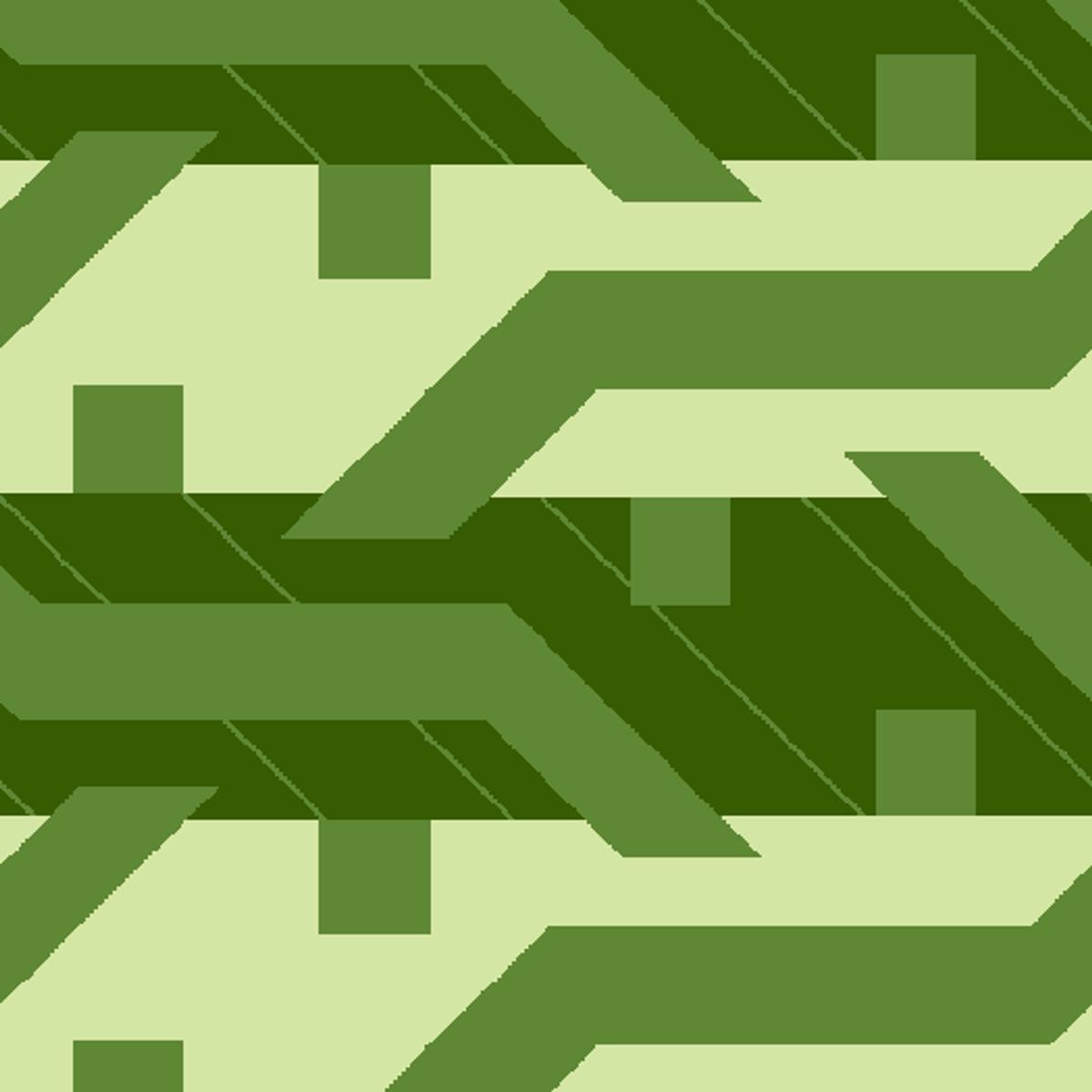 Geometric Weave on Lawn Fabric