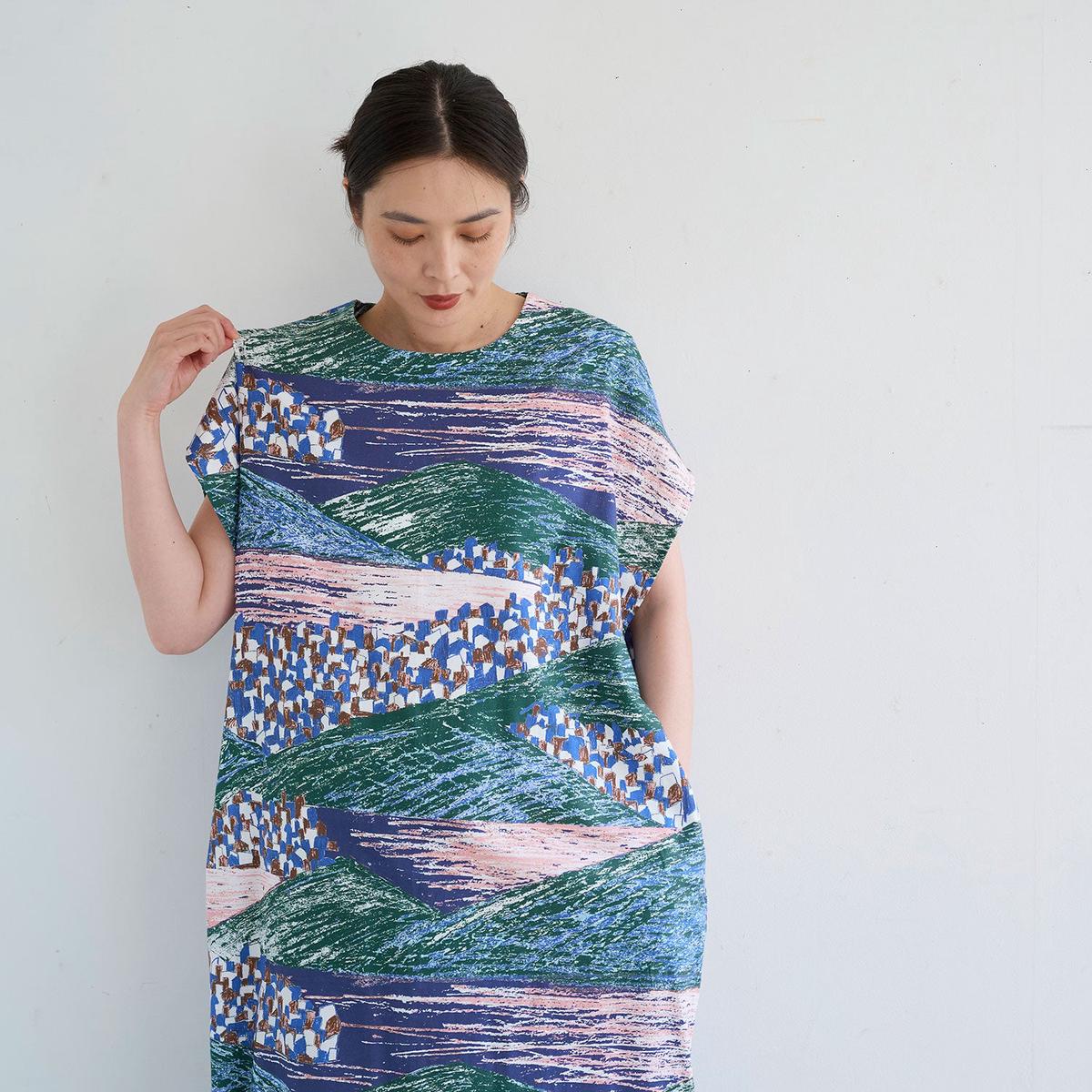 KESHIKI Lake and City Cotton Viyella EKX-4810-2