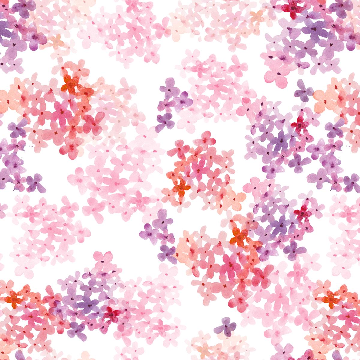 Sara Berrenson - Blossom Dance - Watercolor Floral Fabric