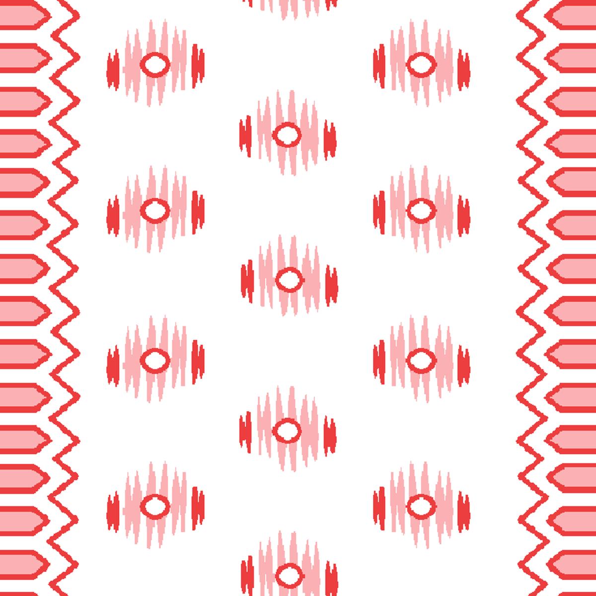 Bande on Dogwood Fabric