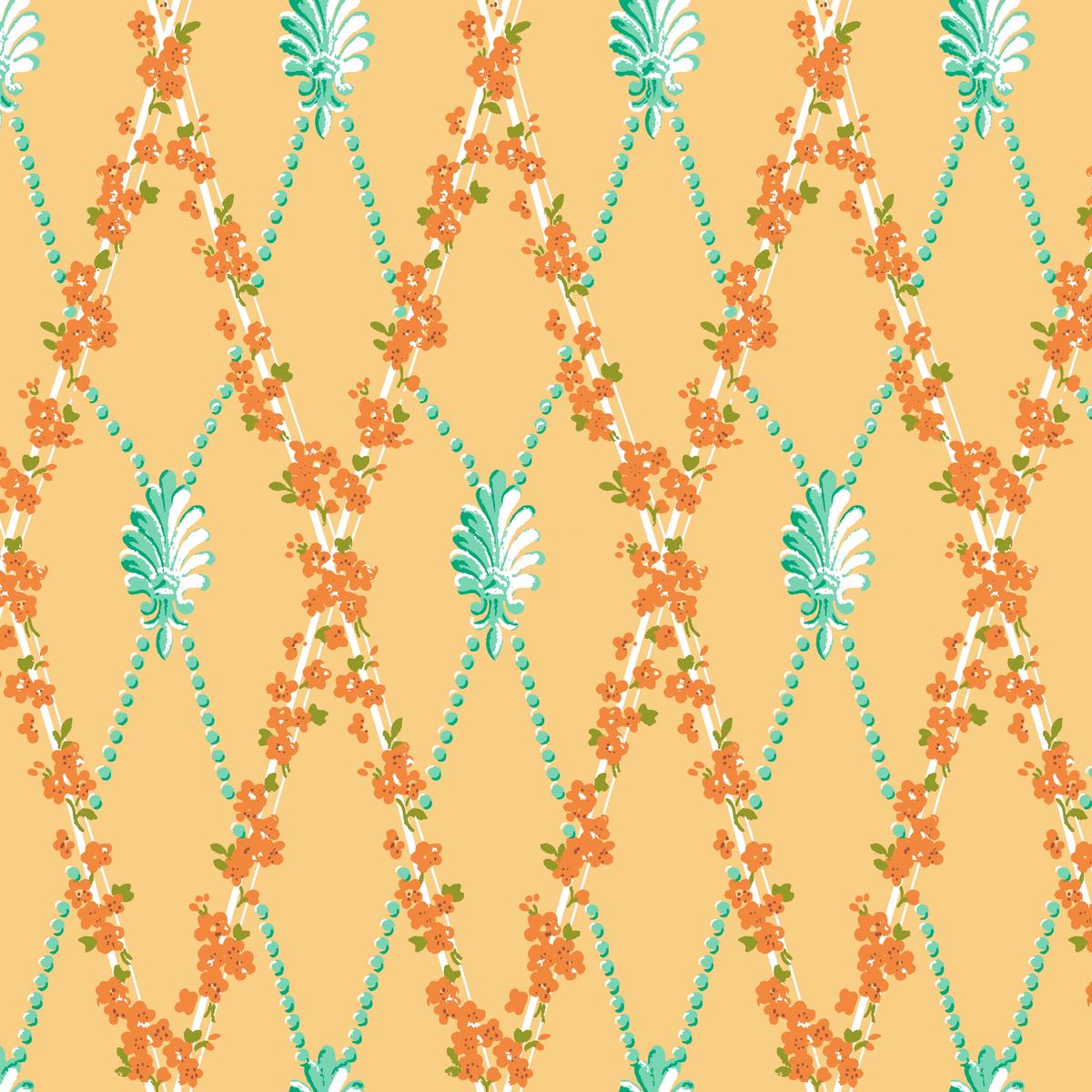 Odette on Citron Fabric