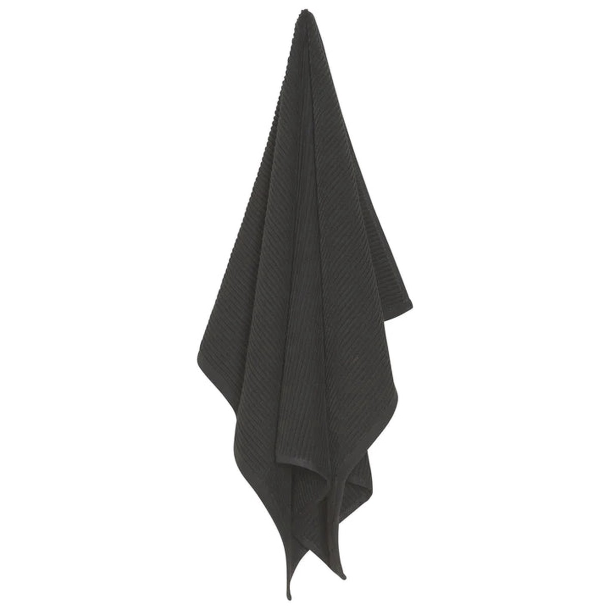 Black Ripple Dishtowel