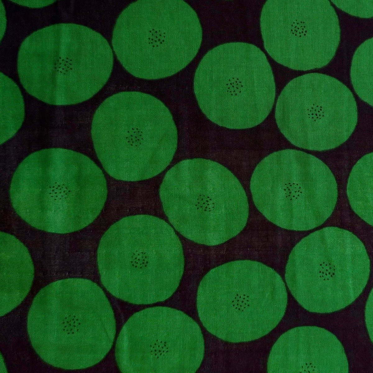 MUDDY WORKS Mini Anpan Cotton Double Gauze - Navy x Green