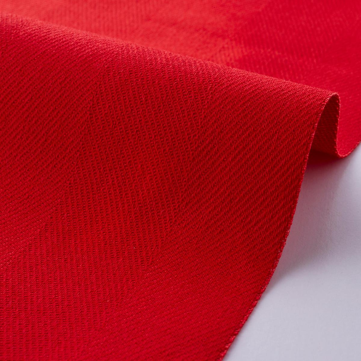 Nuno to Mono Cotton Herringbone - Red