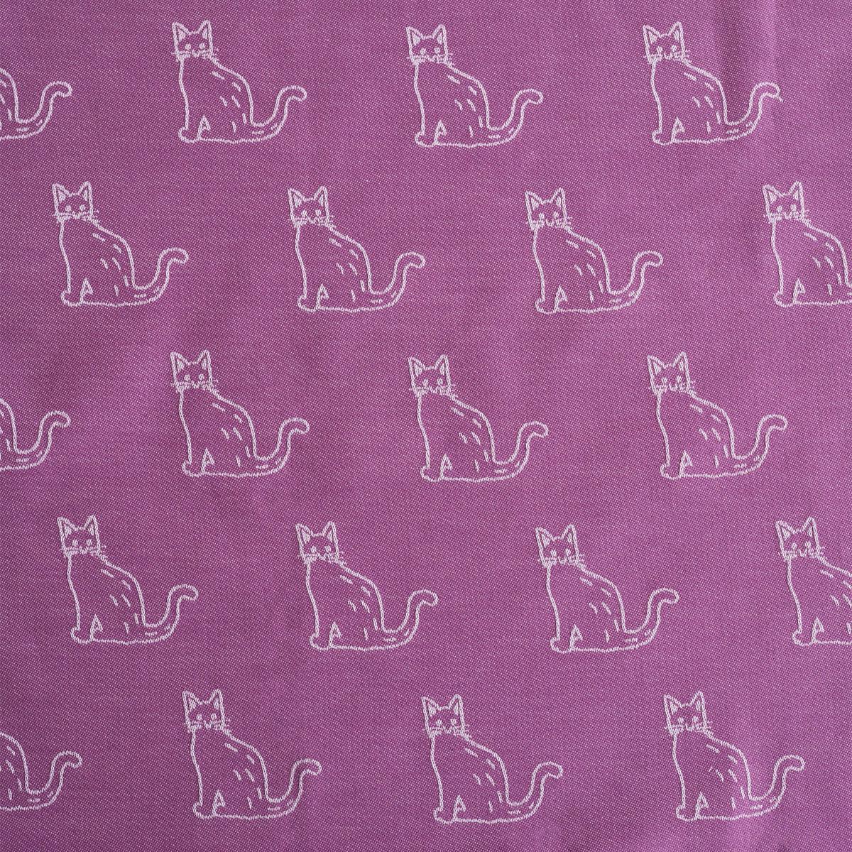 Clocomi Retro Animals Jacquard Fabric - Cat TS-2052-1
