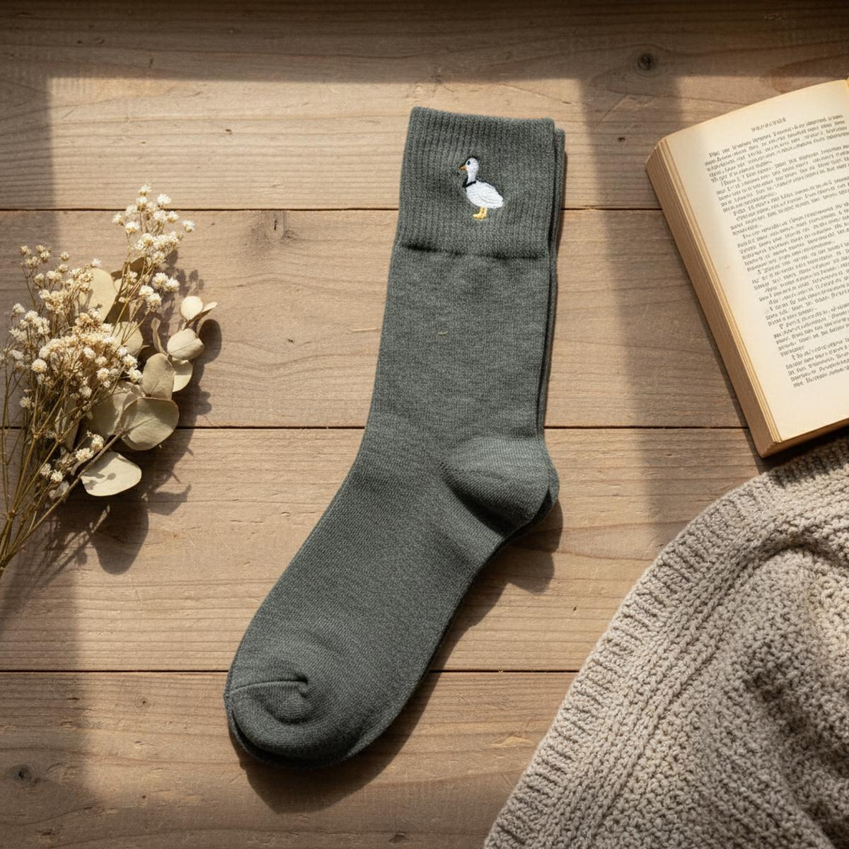 Chaussettes Canard Blanc Brod