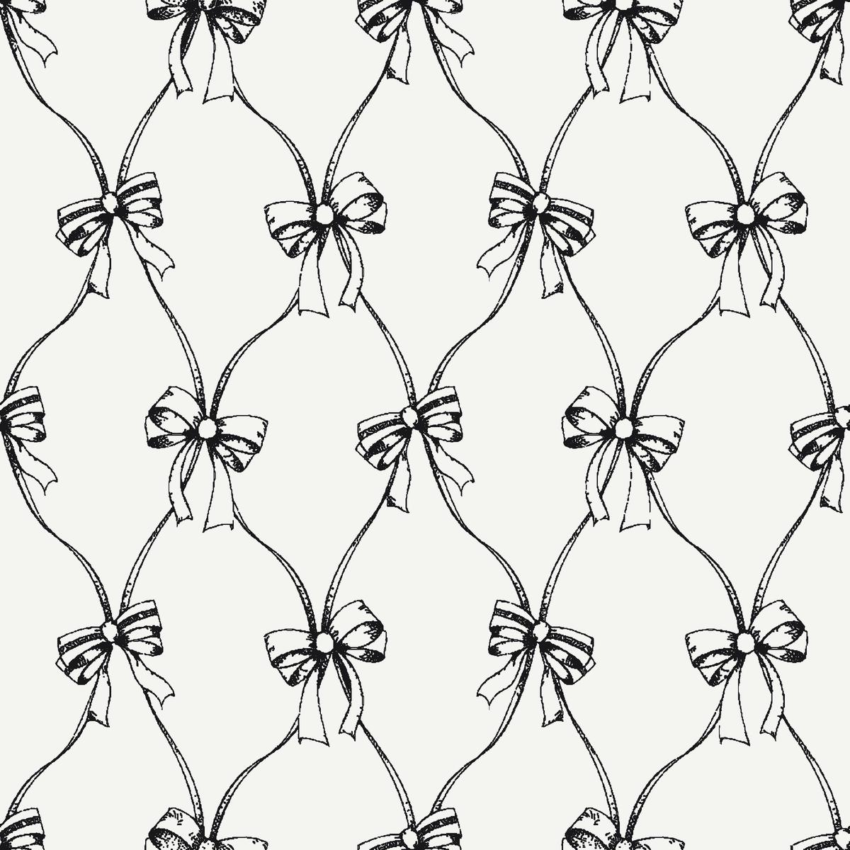 Darla Bow in Night Train Fabric