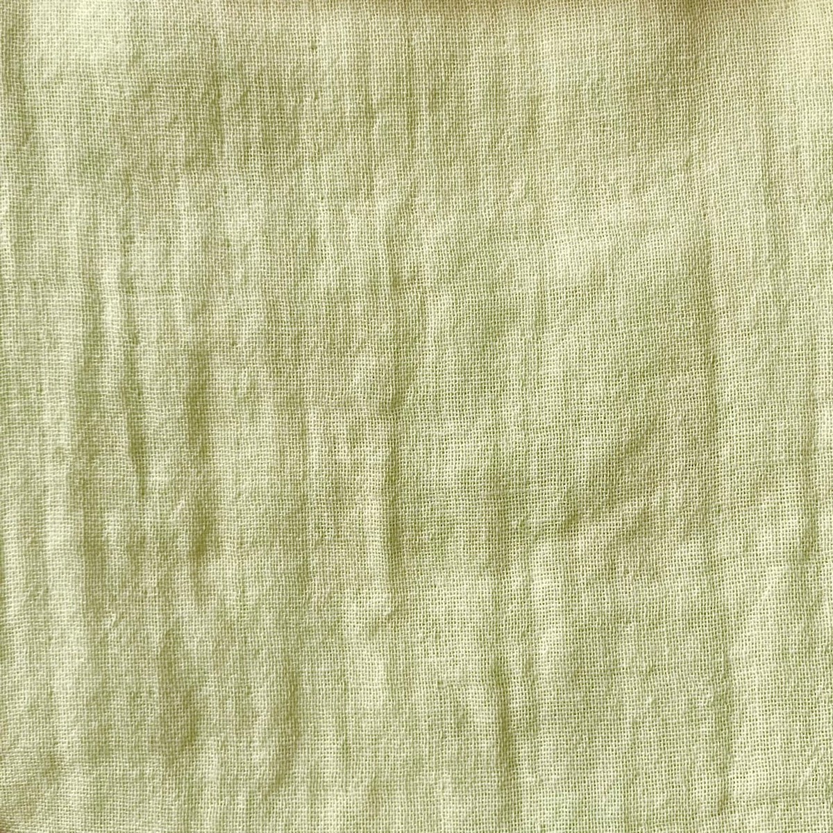 Nuno to Mono 100% Cotton Triple-Washed Double Gauze - Pale Yellow YKA-500-1