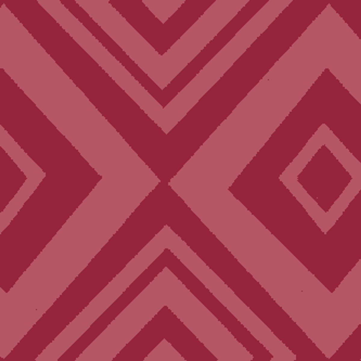 Geo Egypt on Burgundy Fabric