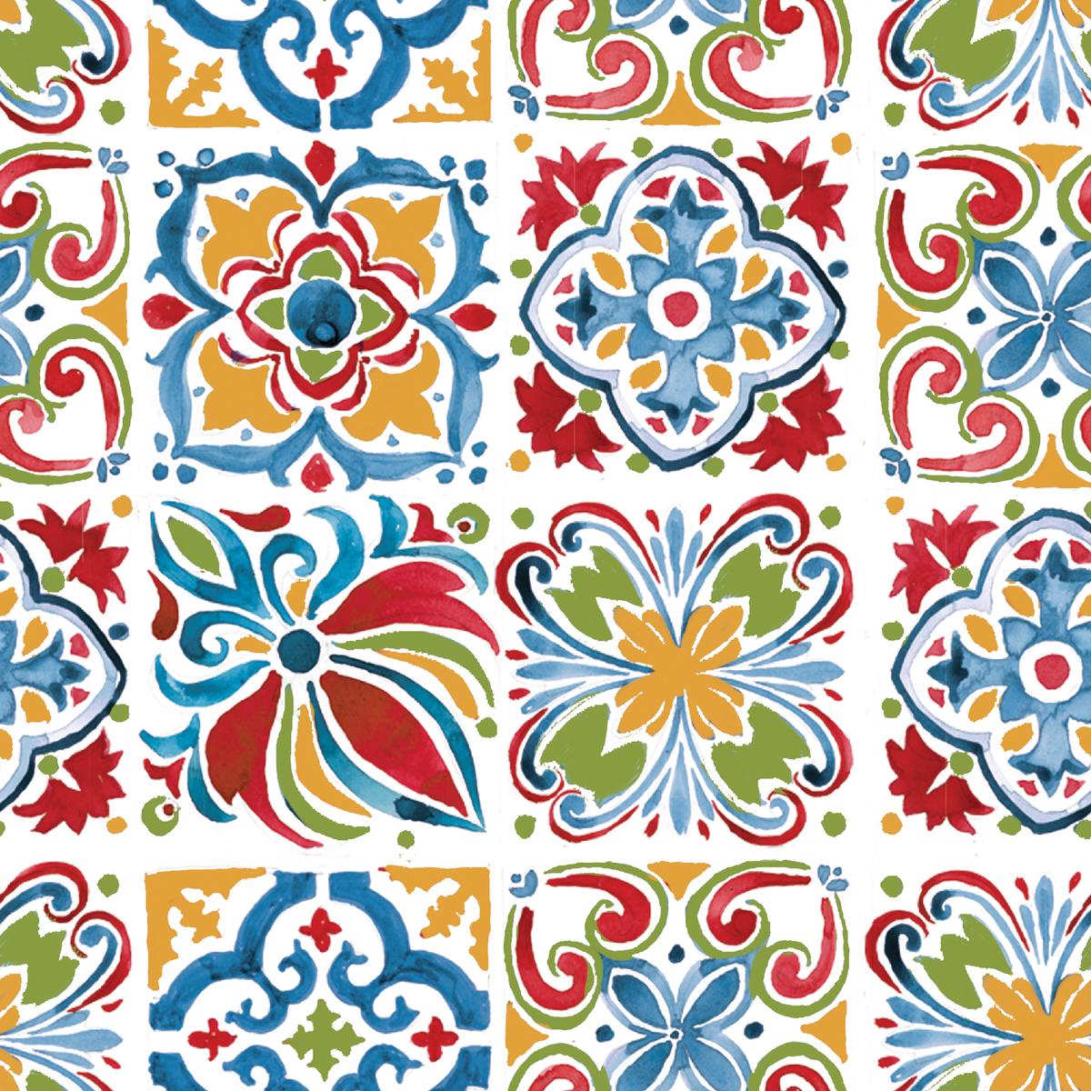 Susan Winget - Fiesta Tiles - Mosaic Fabric