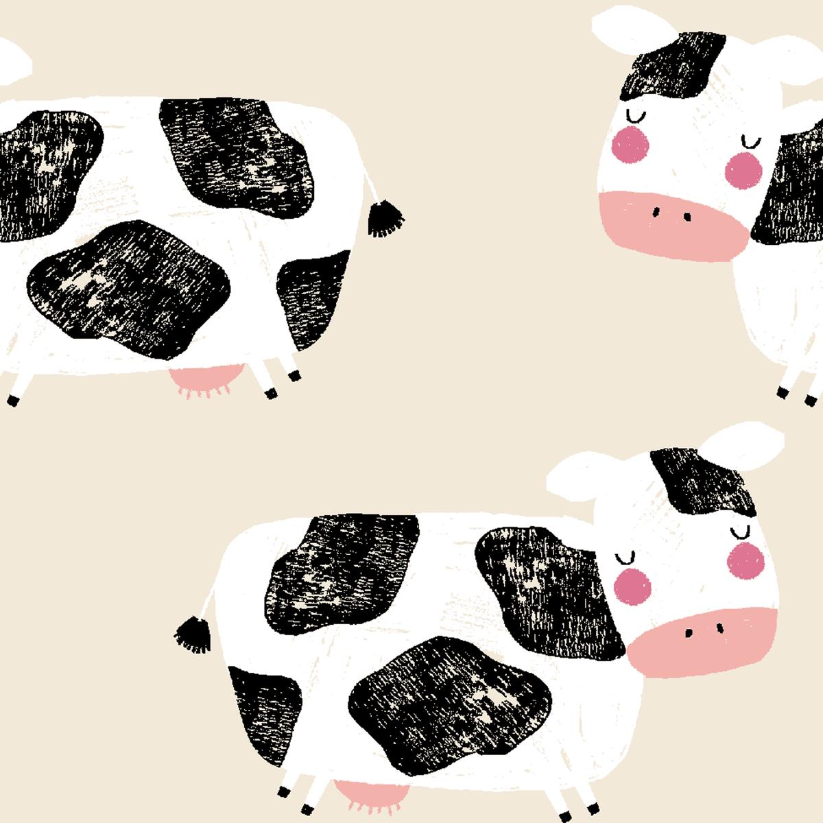 Happy Herd - Playful Farm Fabric