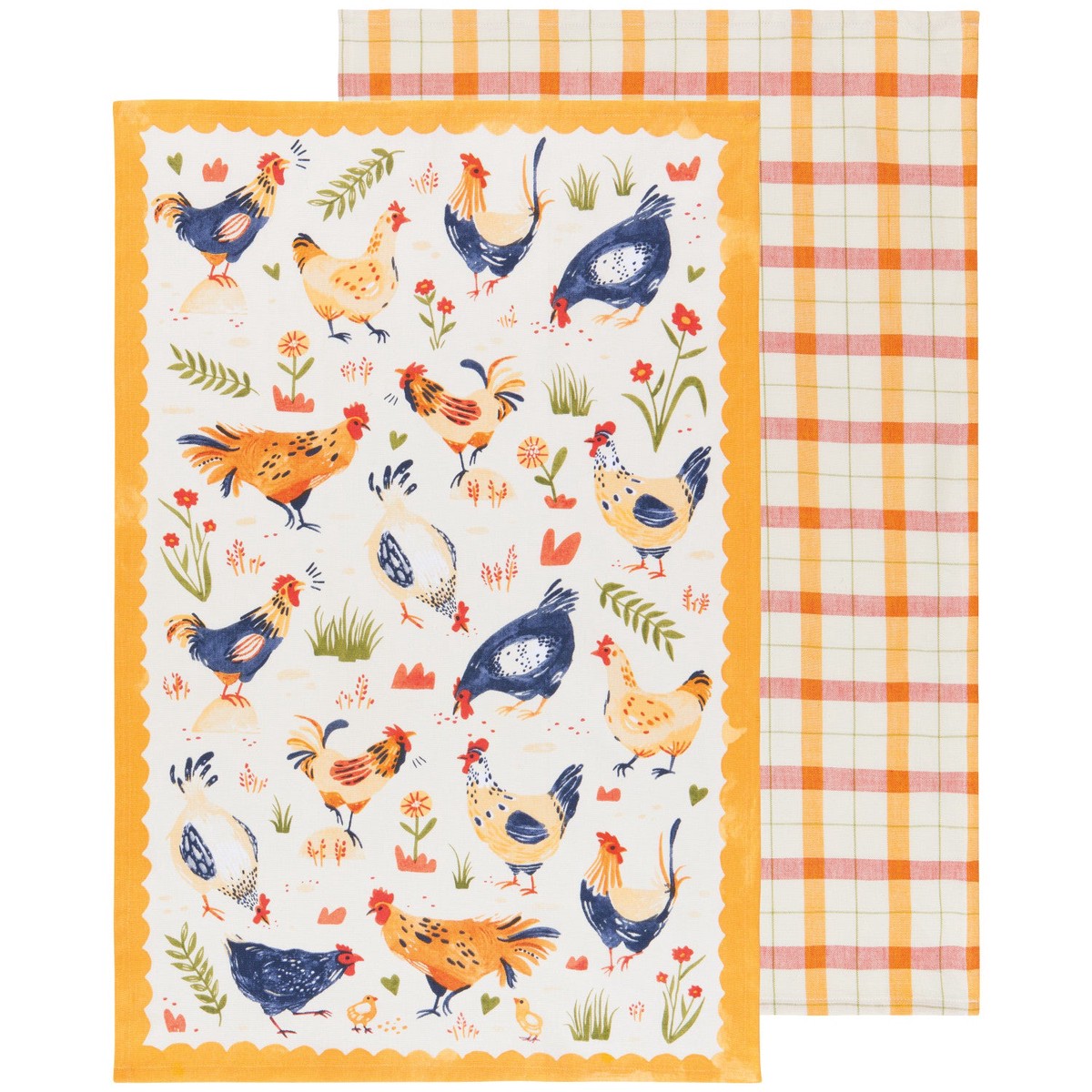 Free Range Set of 2 Dishtowels