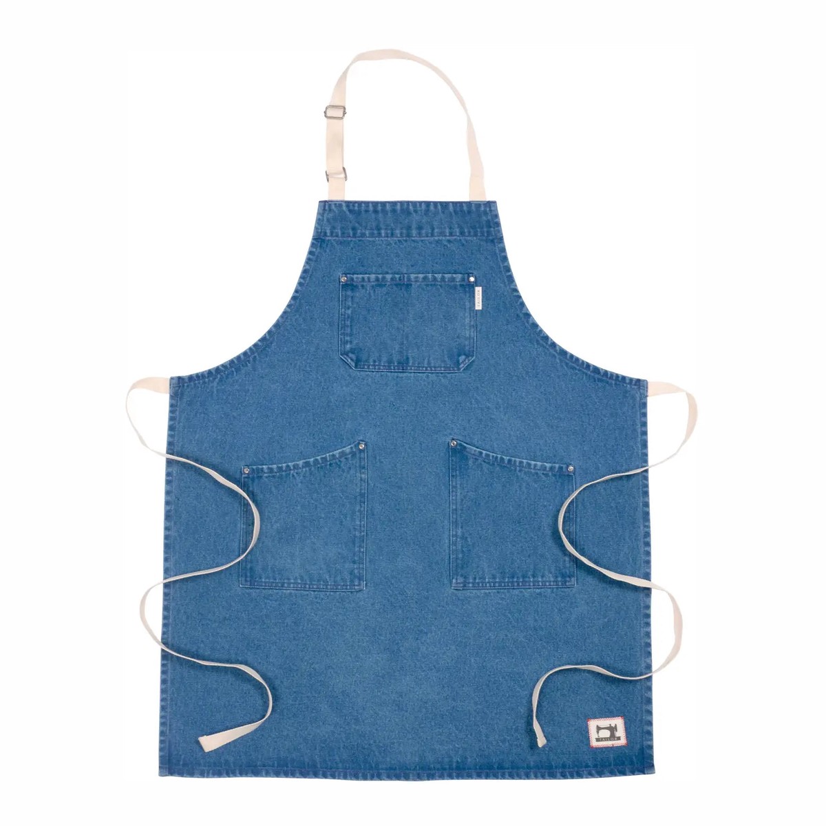 Medium Blue Denim Tailor Apron
