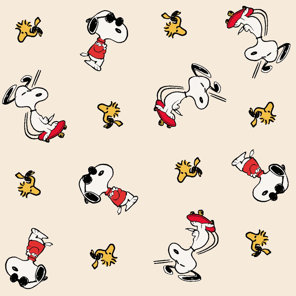 Peanuts Snoopy Shreds Fabric