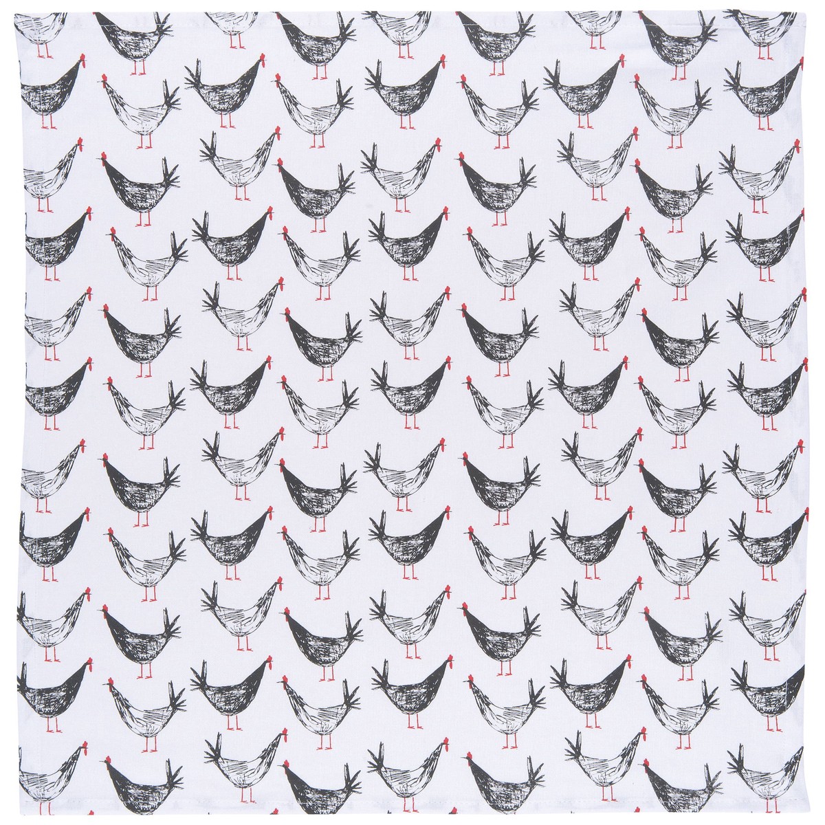 Chicken Scratch Dishtowel