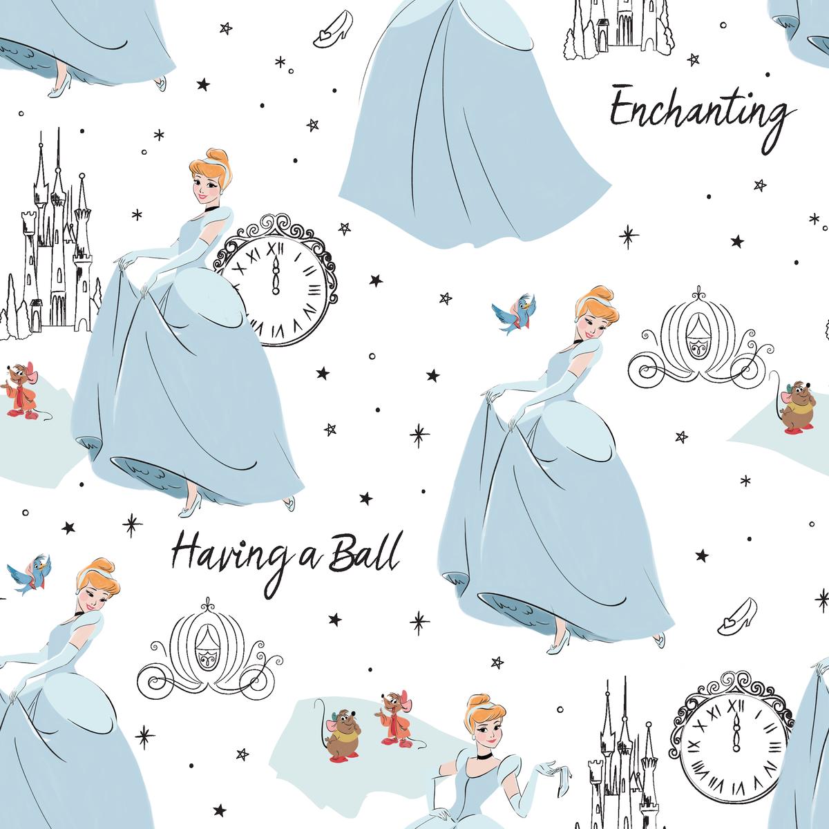 Disney Cinderella Midnight Ball Fabric