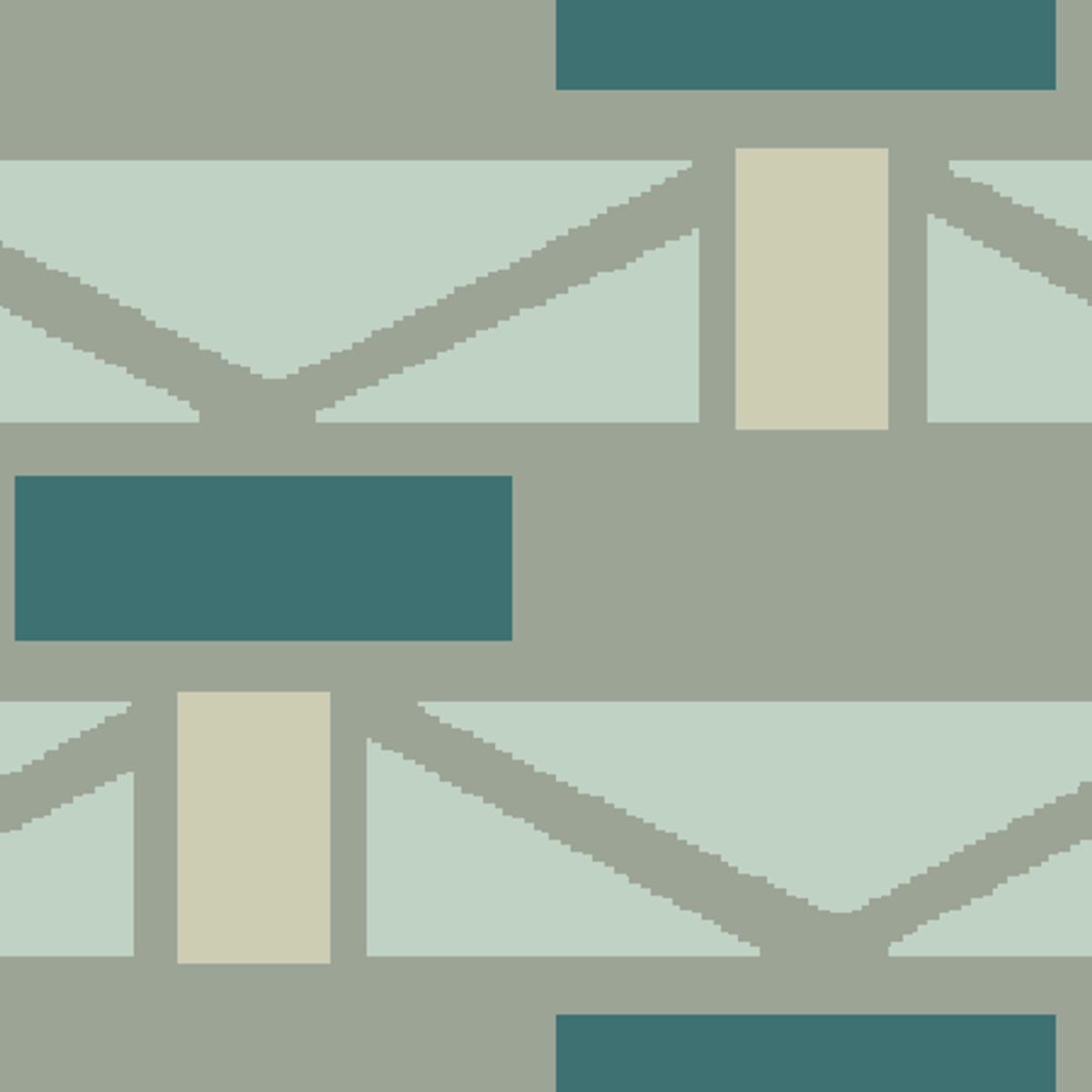 Geo Carolina on Serene Fabric