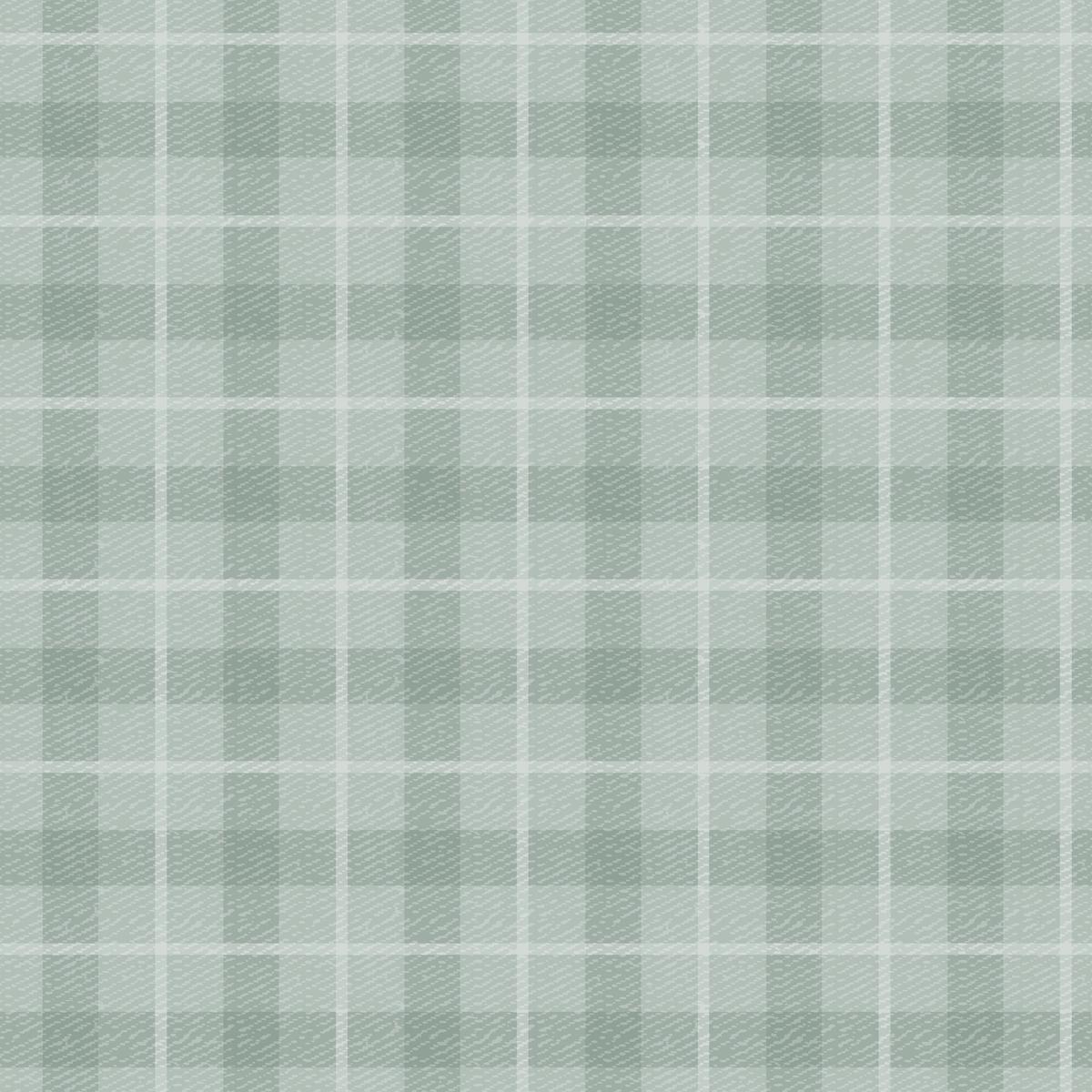 Soft Sage Green Plaid Fabric