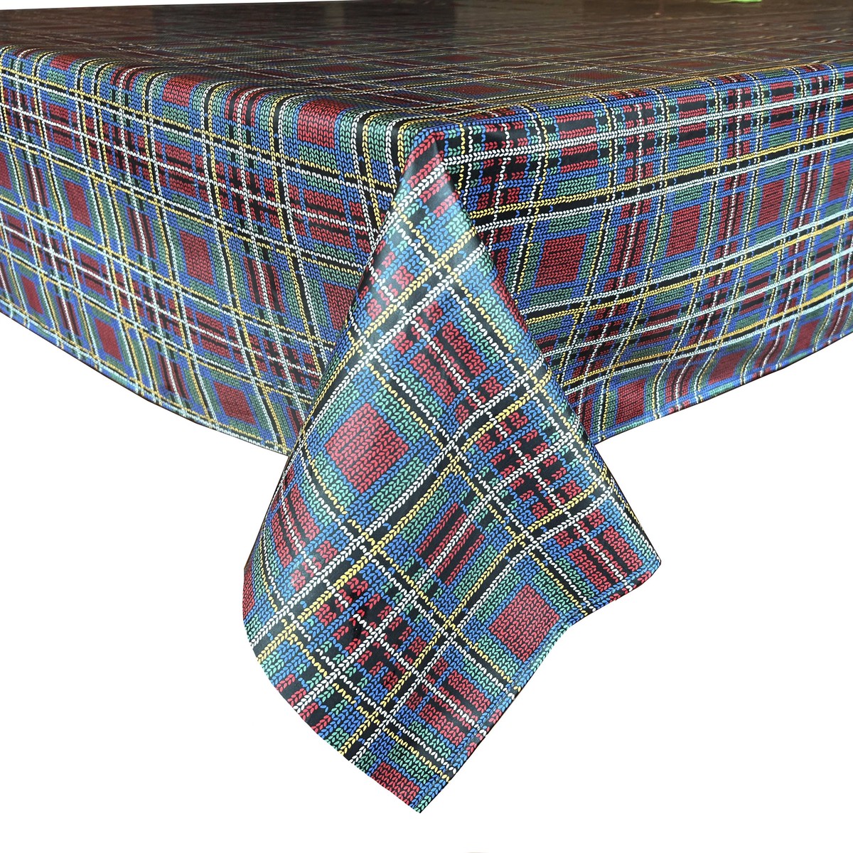 Tartan 70" Round Tablecloth