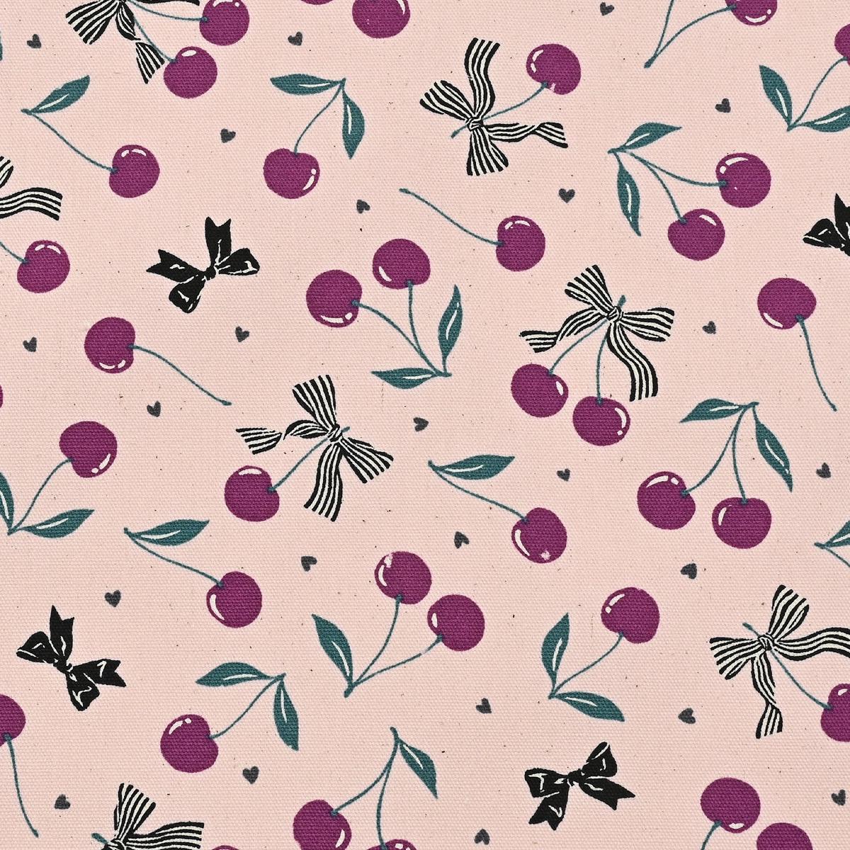 Cherry Bonbon Cotton Oxford - Pink YKA-39020-1