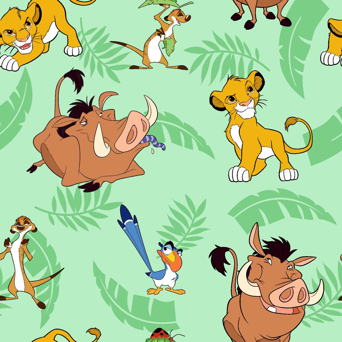 Disney The Lion King Jungle Friends Fabric