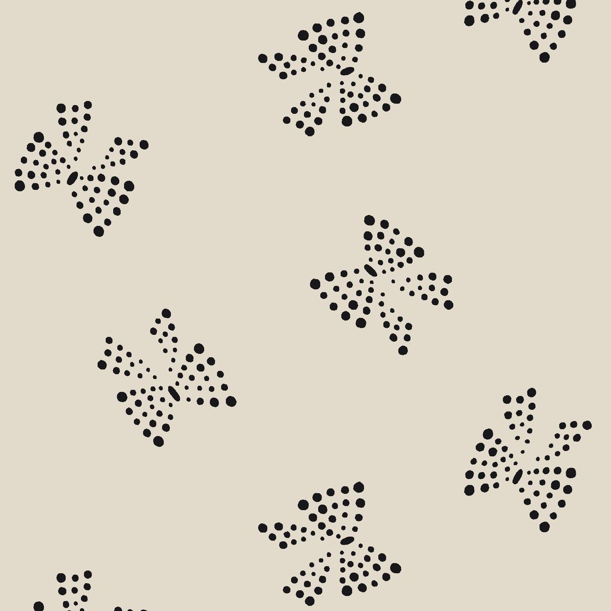 Dotty Bow in Ink Fabric