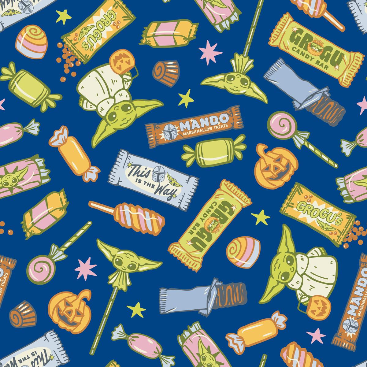 STAR WARS Yoda Candy Surprise Fabric