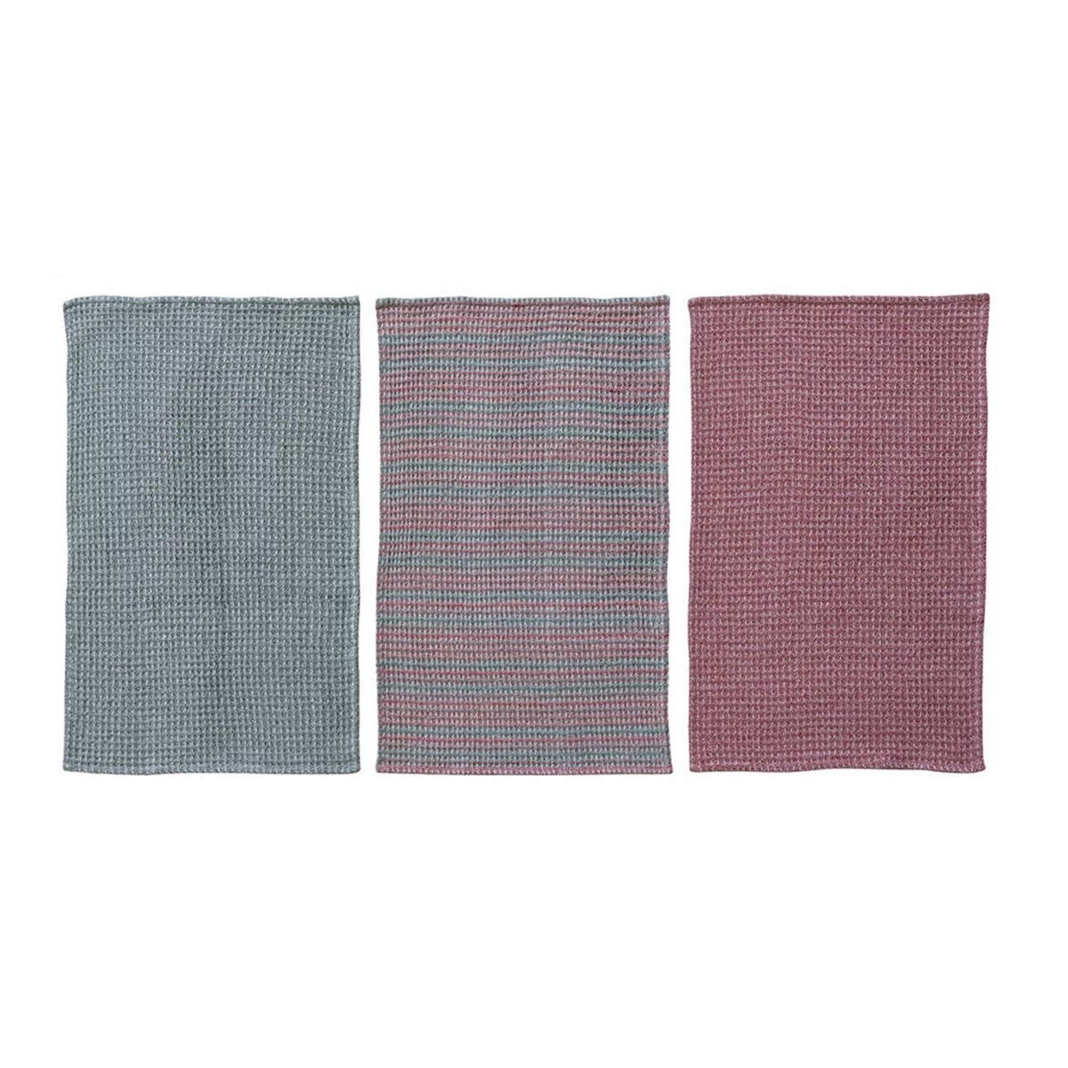 Holiday Woven Cotton Waffle Weave Tea Towel (3 Styles)
