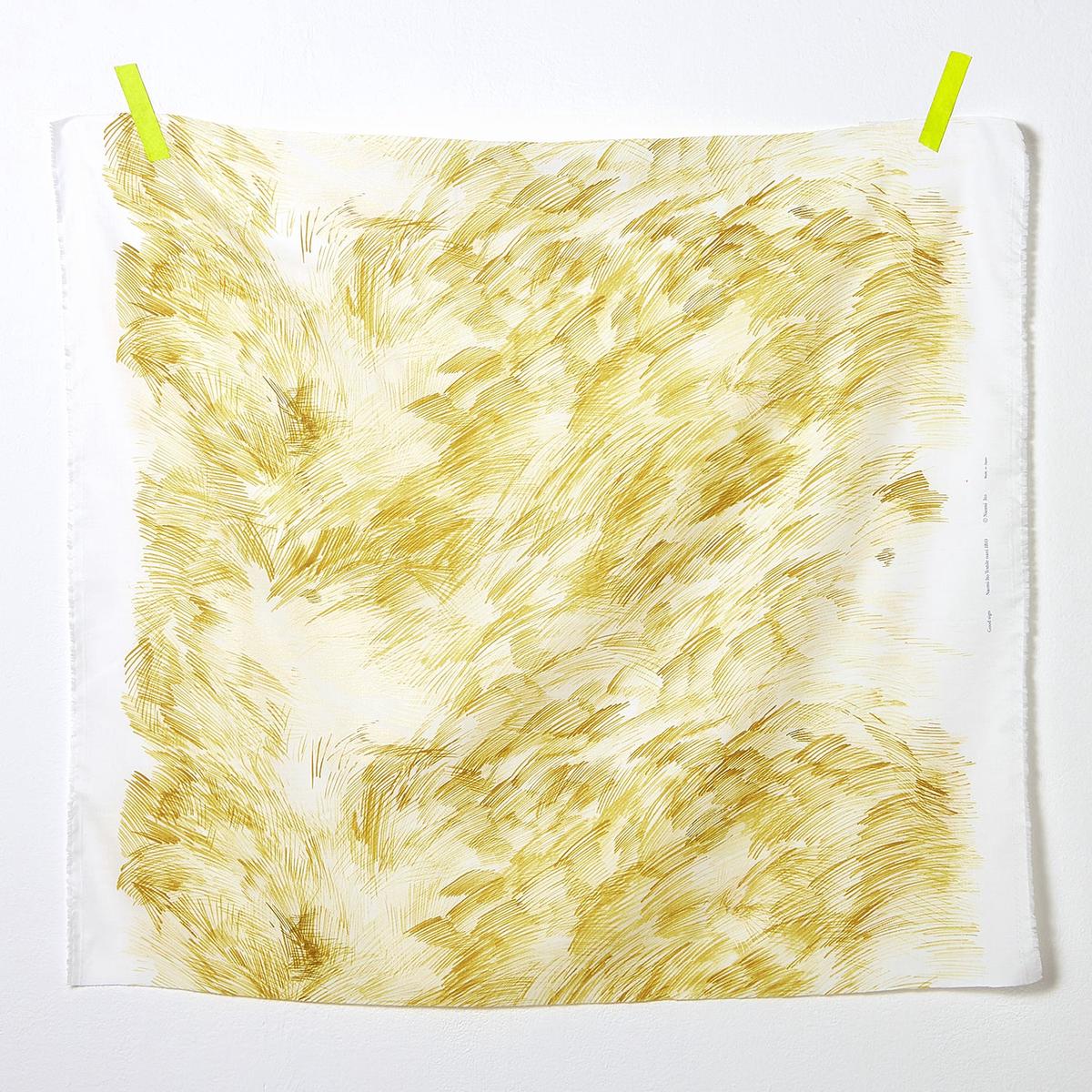 nani IRO Good Sign Cotton Double Gauze - Yellow EGX-11140-1