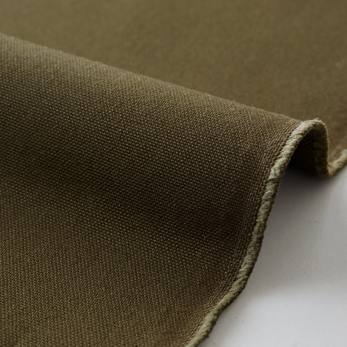 Nuno to Mono Cotton Heavyweight Canvas - Khaki YKA-530-1